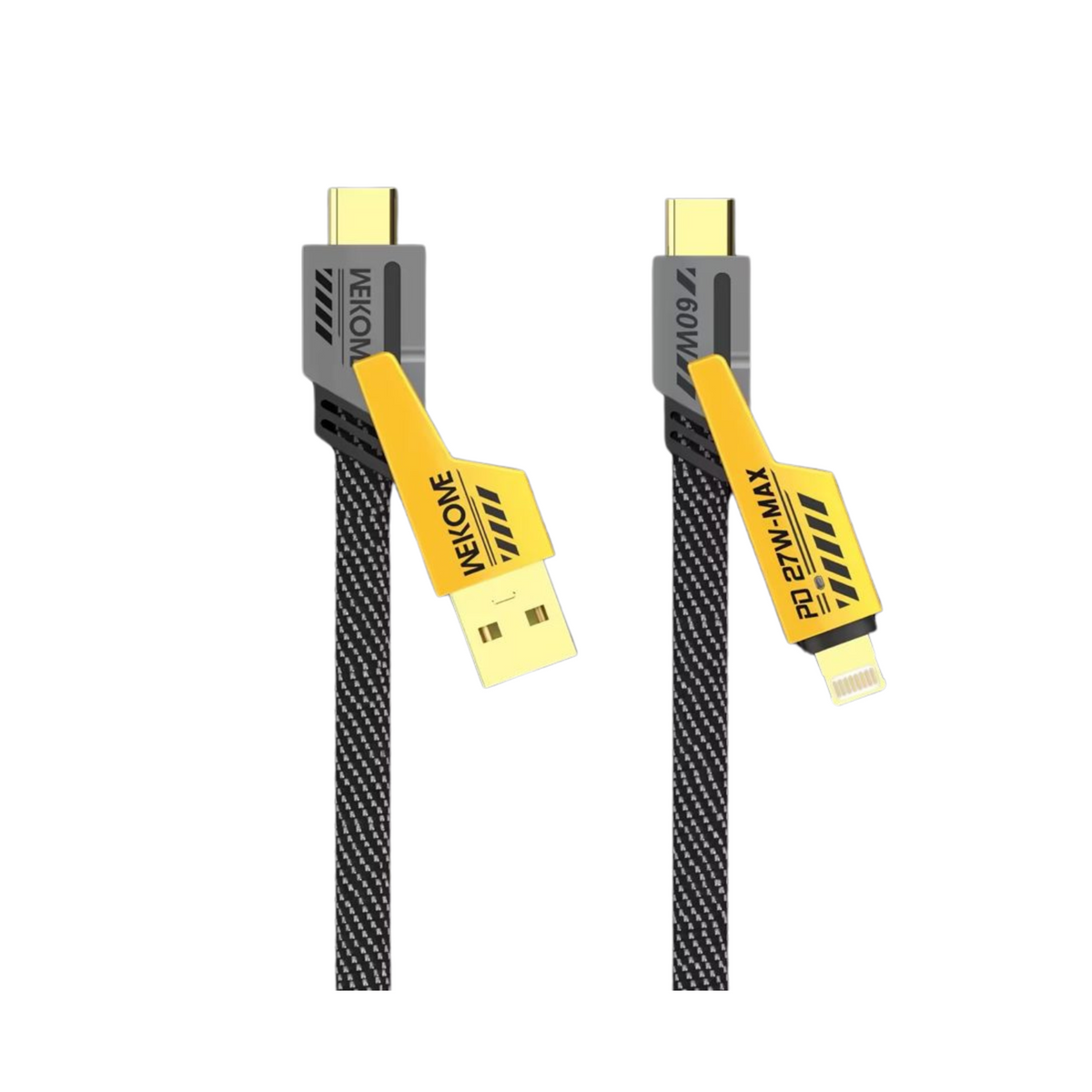 Braided QuadraCharge Pro 100W Fast Charging Cable